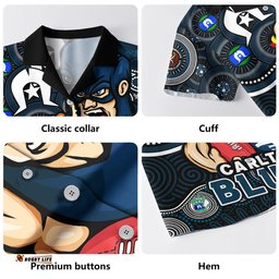 Amazing Aussie Carlton NAIDOC Spirit Of Country Hawaiian Shirt
