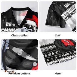 Amazing Aussie Collingwood Merry Christmas Down Under Footy Power Style Hawaiian Shirt