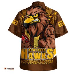 Amazing Aussie Hawthorn Final Clash Battle Edition Hawaiian Shirt