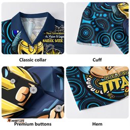 Amazing Aussie Gold Coast Titans Spirit Of NAIDOC Series Hawaiian Shirt