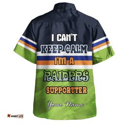 Amazing Aussie Canberra Raiders Custom Canberra Raiders Supporter Hawaiian Shirt