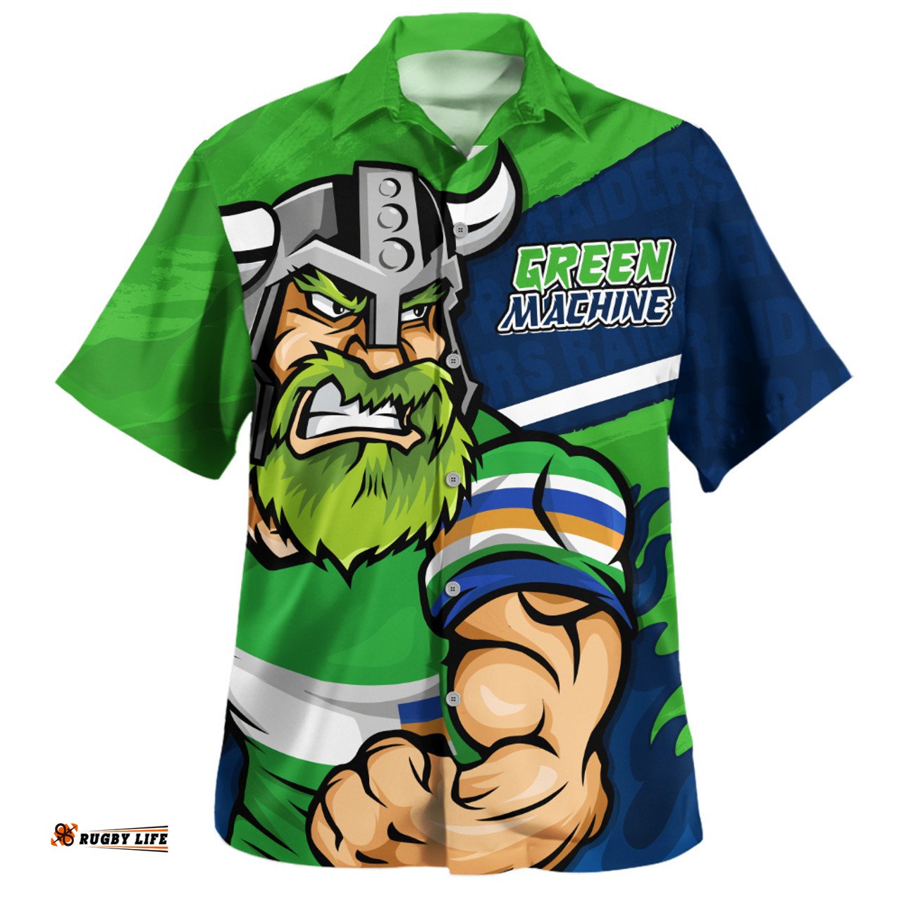 Amazing Aussie Canberra Raiders Defend The Pride Hawaiian Shirt