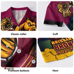 Amazing Aussie Brisbane Broncos Unleash Power In The Ultimate Battle Hawaiian Shirt