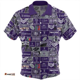 Amazing Aussie Fremantle Legacy Of The Pride Comic Style Hawaiian Shirt
