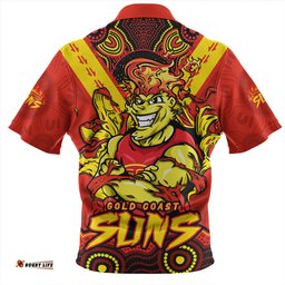 Amazing Aussie Gold Coast SUNS Ripped Legacy Of The Game Hawaiian Shirt