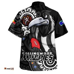 Amazing Aussie Collingwood Power Through Generations NAIDOC Edition Hawaiian Shirt