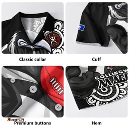 Amazing Aussie Collingwood Power Through Generations NAIDOC Edition Hawaiian Shirt