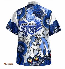 Amazing Aussie Canterbury Bankstown Bulldogs Custom Proud To Be A Doggies Home Jersey Shirt Hawaiian Shirt