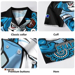 Amazing Aussie Cronulla Sutherland Sharks Power Through Generations NAIDOC Edition Hawaiian Shirt