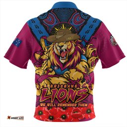 Amazing Aussie Brisbane Lions Ripped Legacy Of The Game The ANZAC Spirit Lives On Hawaiian Shirt