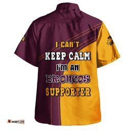 Amazing Aussie Brisbane Broncos Custom Team Of Us Die Hard Fan Supporters Hawaiian Shirt