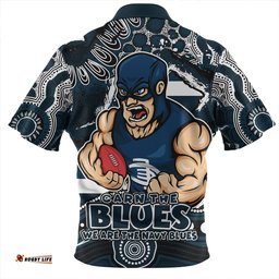 Amazing Aussie Carlton Blazing Spirit Of Victory Hawaiian Shirt
