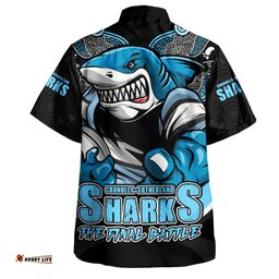 Amazing Aussie Cronulla Sutherland Sharks Final Clash Battle Edition Hawaiian Shirt