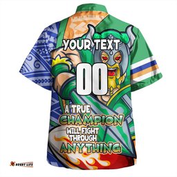 Amazing Aussie Canberra Raiders Grand Final A True Champion Will Fight Through Anything With Polynesian Patterns Hawaiian Shirt