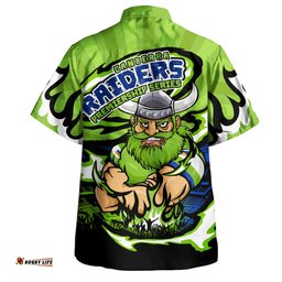 Amazing Aussie Canberra Raiders Premiership Series Sports Gear Hawaiian Shirt