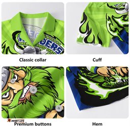 Amazing Aussie Canberra Raiders Premiership Series Sports Gear Hawaiian Shirt