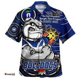 Amazing Aussie Canterbury Bankstown Bulldogs Spirit Of NAIDOC Series Hawaiian Shirt