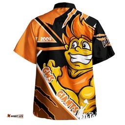 Amazing Aussie GWS GIANTS Battlefield Glory Gear Hawaiian Shirt