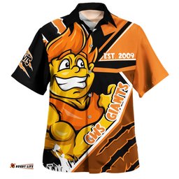 Amazing Aussie GWS GIANTS Battlefield Glory Gear Hawaiian Shirt