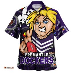 Amazing Aussie Fremantle NAIDOC Spirit Of Country Hawaiian Shirt