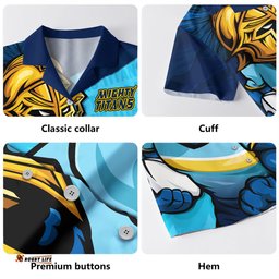 Amazing Aussie Gold Coast Titans Defend The Pride Hawaiian Shirt