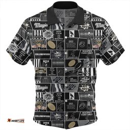 Amazing Aussie Collingwood Legacy Of The Pride Comic Style Hawaiian Shirt