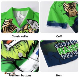 Amazing Aussie Canberra Raiders Unleash Power In The Ultimate Battle Hawaiian Shirt