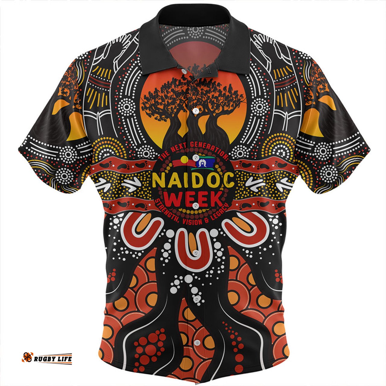 Amazing Aussie Indigenous Australian Aboriginal Naidoc Week Voices Of The Land Hawaiian Shirt