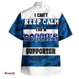Amazing Aussie Canterbury Bankstown Bulldogs Custom Bulldogs Supporter Hawaiian Shirt
