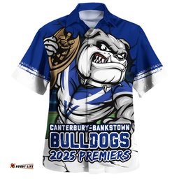 Amazing Aussie Canterbury Bankstown Bulldogs Unleash Power In The Ultimate Battle Hawaiian Shirt