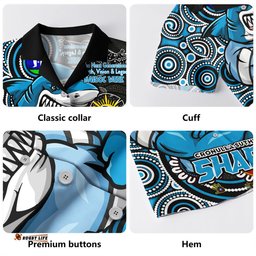 Amazing Aussie Cronulla Sutherland Sharks Spirit Of NAIDOC Series Hawaiian Shirt