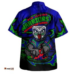 Amazing Aussie New Zealand Warriors Premiership Series Sports Gear Hawaiian Shirt