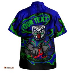 Amazing Aussie New Zealand Warriors Premiership Series Sports Gear Hawaiian Shirt