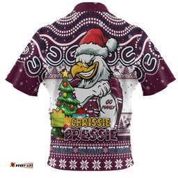 Amazing Aussie Manly Warringah Sea Eagles Aussie Ugly Christmas For Die Hard Fan Supporters Hawaiian Shirt