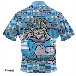 Amazing Aussie New South Wales Blues Champion��������s Pride Comic Style Hawaiian Shirt