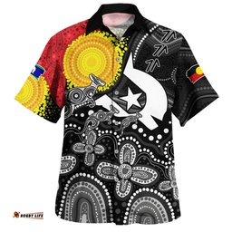 Amazing Aussie Indigenous Australian Aboriginal Journey Of Generations NAIDOC Edition Hawaiian Shirt
