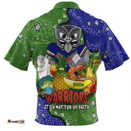 Amazing Aussie New Zealand Warriors Custom Australian Big Things Hawaiian Shirt