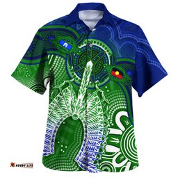 Amazing Aussie Indigenous Australian Aboriginal Spirit Of The Turtle Dreaming Path Hawaiian Shirt