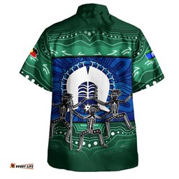 Amazing Aussie Indigenous Australian Aboriginal Torres Warrior Spirit NAIDOC Week Dance Edition Hawaiian Shirt