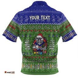Amazing Aussie New Zealand Warriors Christmas Custom Chrissie Spirit Hawaiian Shirt
