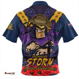 Amazing Aussie Melbourne Storm Ripped Legacy Of The Game The ANZAC Spirit Lives On Hawaiian Shirt