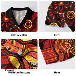 Amazing Aussie Indigenous Australian Aboriginal Echoes Of The Dreaming Hawaiian Shirt