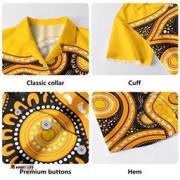 Amazing Aussie Indigenous Australian Aboriginal Sun Pathway Walkabout Hawaiian Shirt