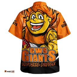 Amazing Aussie GWS GIANTS Final Clash Battle Edition Hawaiian Shirt