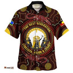 Amazing Aussie Indigenous Australian Aboriginal Naidoc Week Vision Of The Torres Warriors Hawaiian Shirt