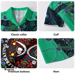 Amazing Aussie Indigenous Australian Aboriginal NAIDOC Lizard Songlines Edition Hawaiian Shirt