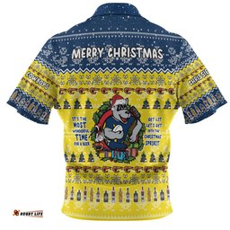 Amazing Aussie North Queensland Cowboys Christmas Custom Chrissie Spirit Hawaiian Shirt