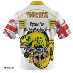 Amazing Aussie Parramatta Eels Happy Australia Day We Are One And Free V2 Hawaiian Shirt