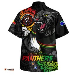 Amazing Aussie Penrith Panthers Power Through Generations NAIDOC Edition Hawaiian Shirt