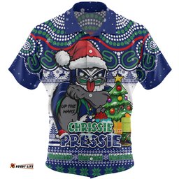Amazing Aussie New Zealand Warriors Aussie Ugly Christmas For Die Hard Fan Supporters Hawaiian Shirt